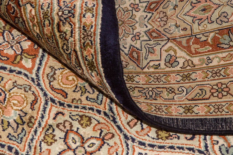 Tapis en soie - Soie du Cachemire - 287 x 197 cm - multicolore