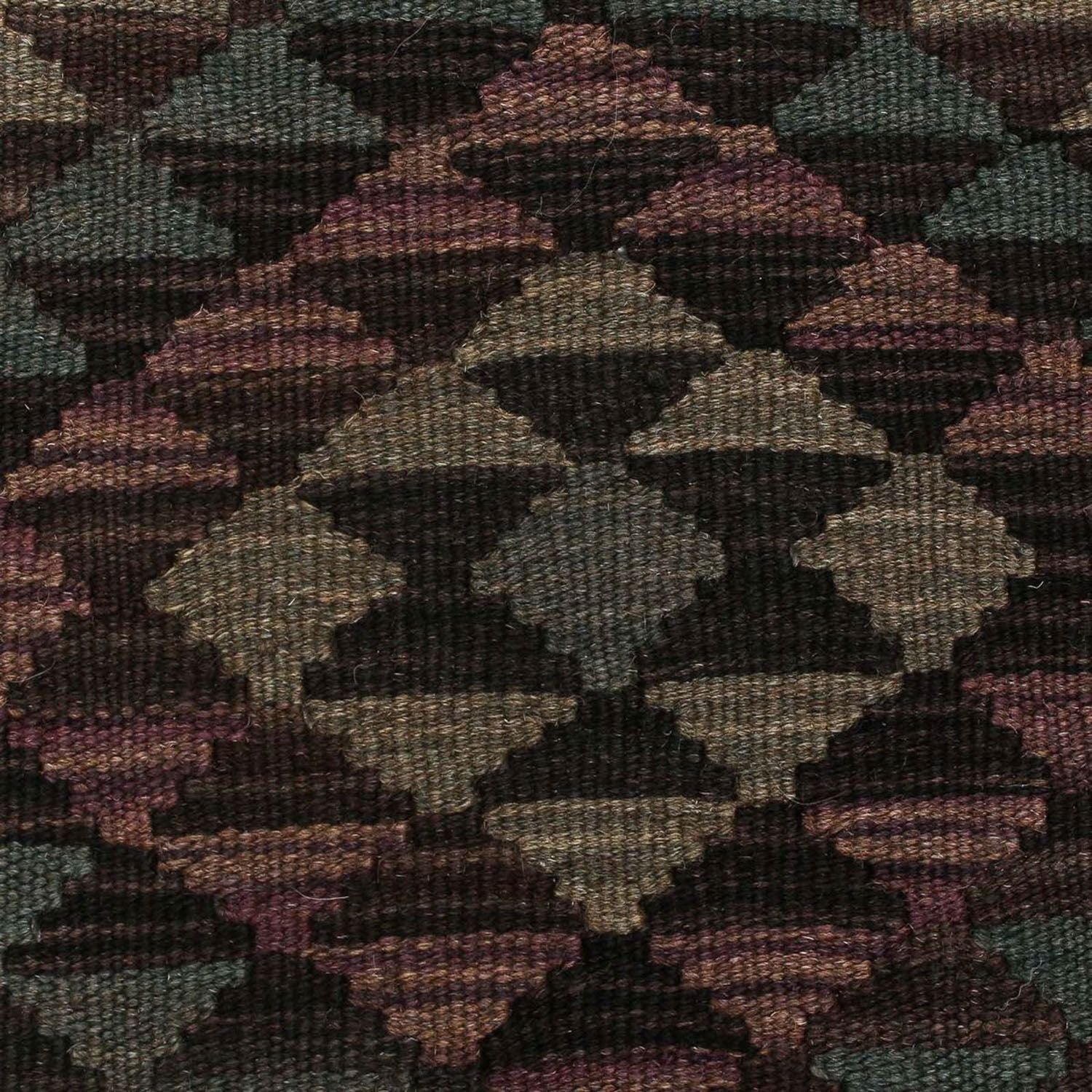 Tapis Kelim - Splash - 201 x 163 cm - multicolore