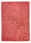 Tapis en laine - 200 x 140 cm - rouge clair