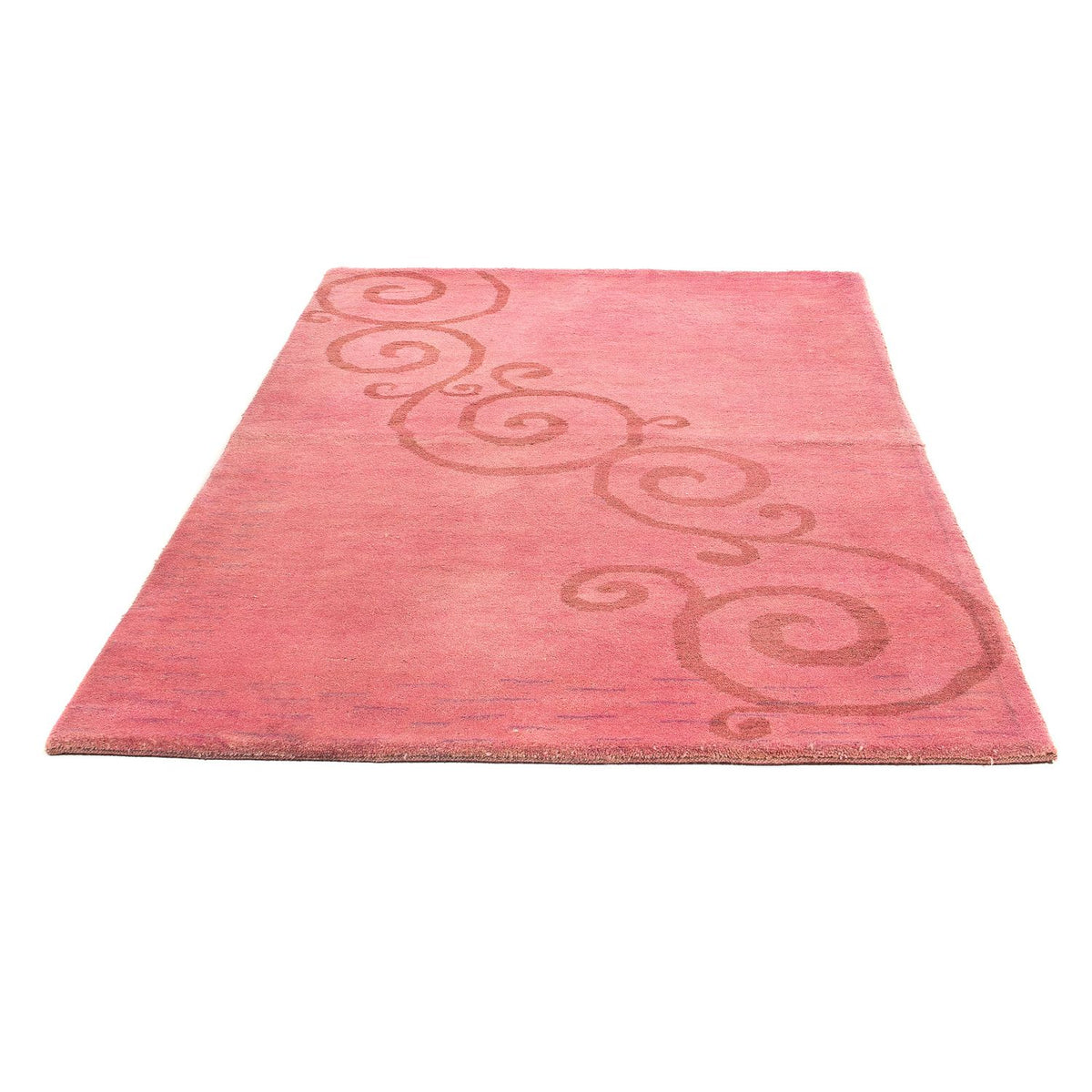 Tapis en laine - 200 x 140 cm - rouge clair