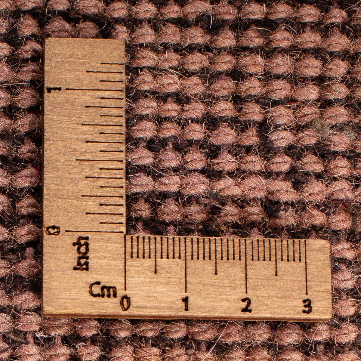 Tapis en laine - 200 x 140 cm - rouge clair