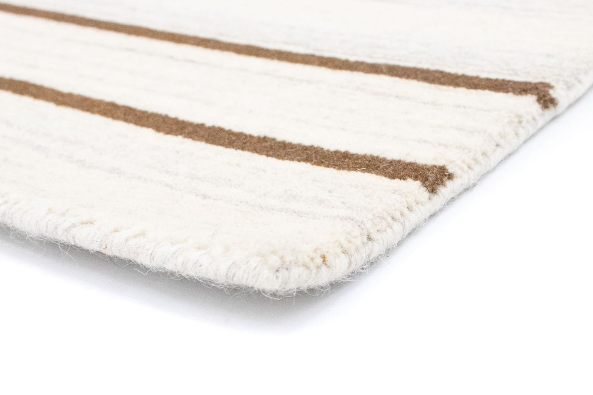 Tapis en laine - 178 x 121 cm - beige