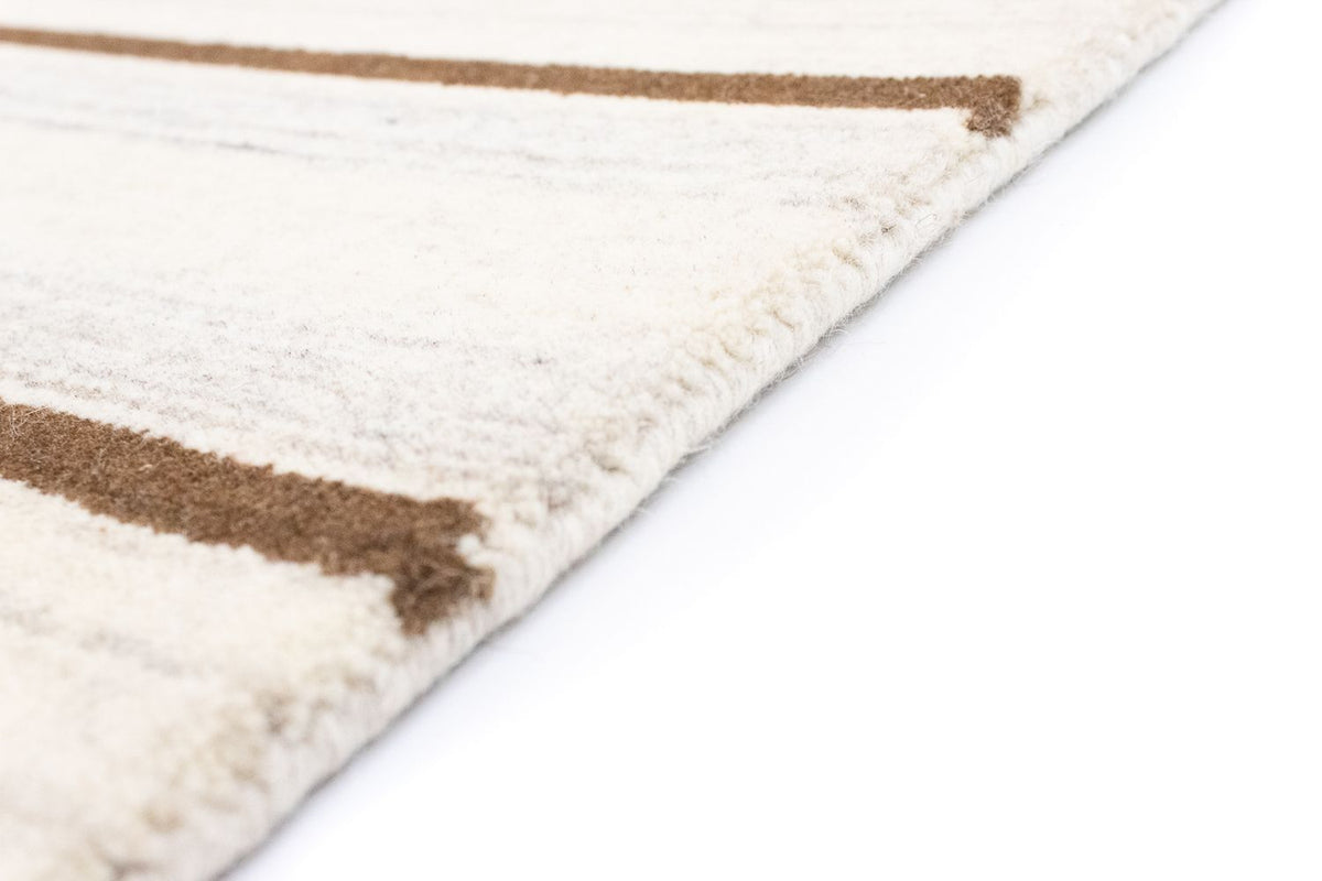 Tapis en laine - 178 x 121 cm - beige