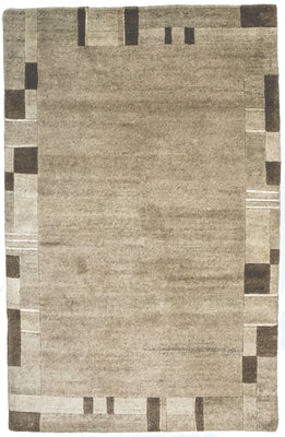 Tapis Népalais - 181 x 121 cm - multicolore