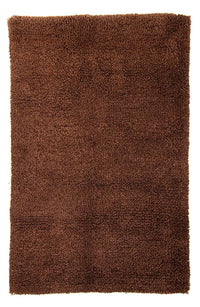 Tapis à poils longs - 230 x 150 cm - marron