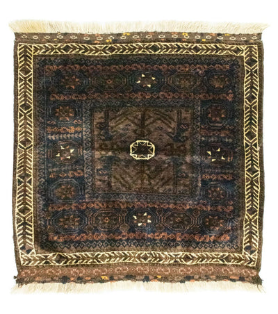 Tapis afghan 80x80cm - Tapis oriental