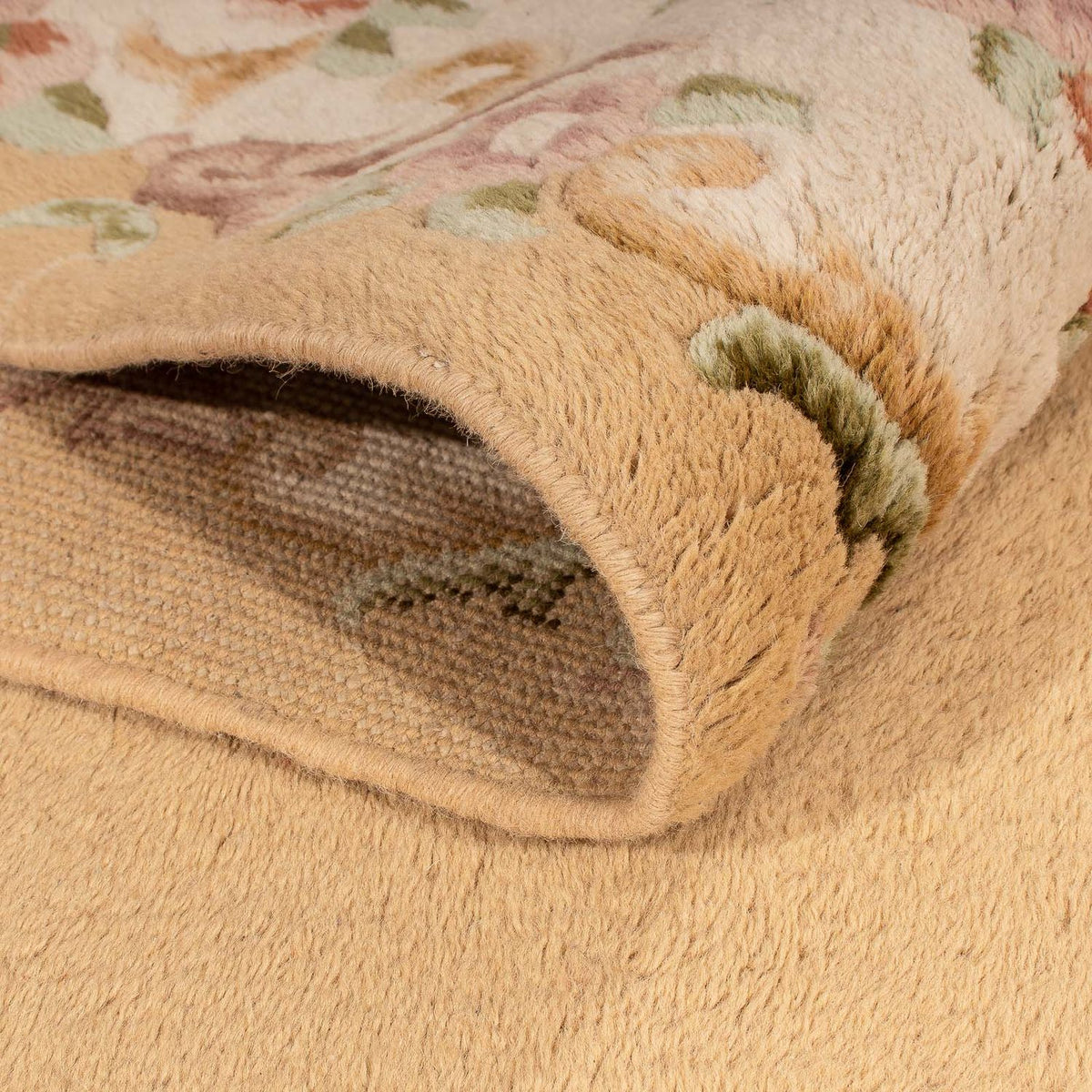 Tapis de couloir Tapis chinois - 223 x 125 cm - or