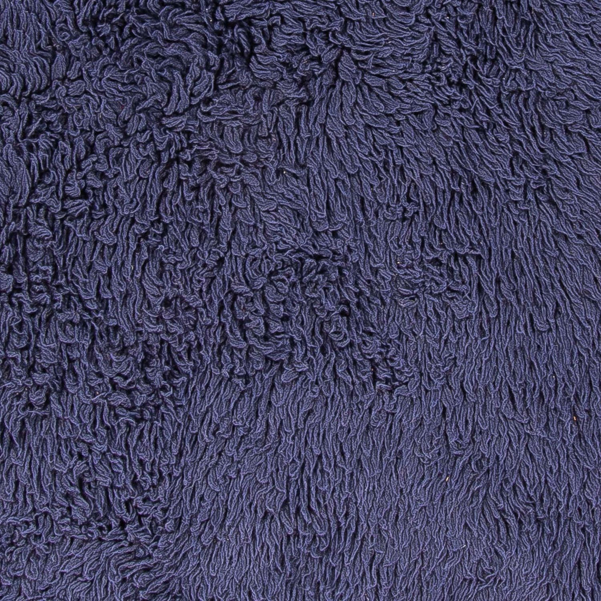 Tapis à poils longs ronde  - 261 x 261 cm - bleu foncé