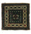 Tapis afghan carré  - 35 x 33 cm - bleu