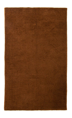 Tapis en laine - 236 x 140 cm - marron