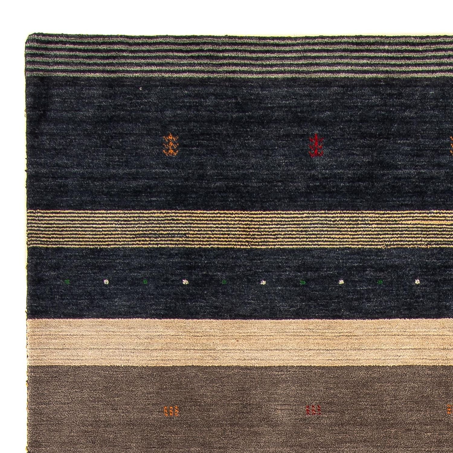 Tapis Gabbeh - Loribaft Indus - 240 x 170 cm - multicolore