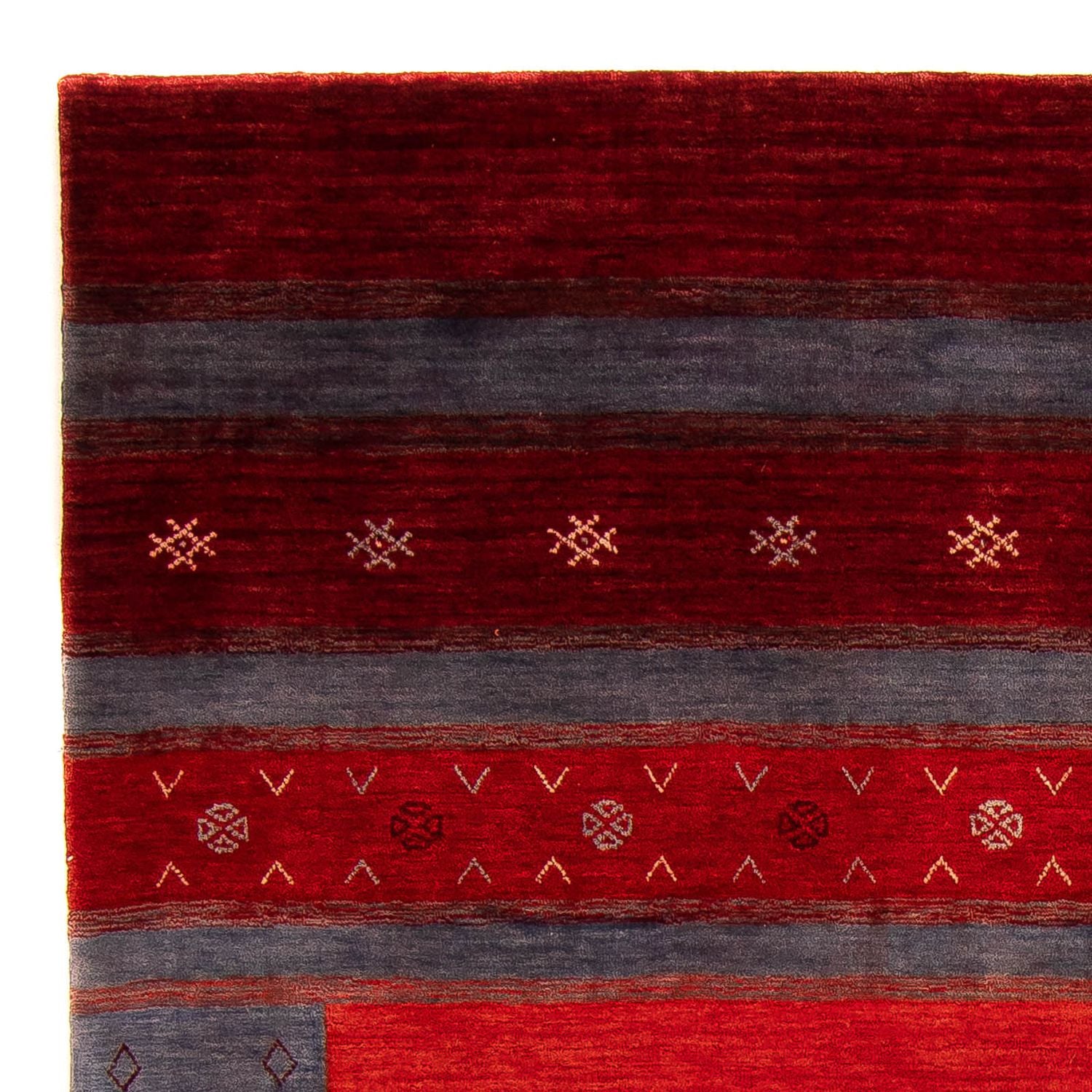 Tapis Gabbeh - Loribaft Softy - 240 x 170 cm - multicolore