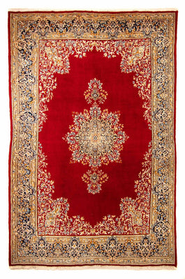 Tapis persan - Classique - 307 x 230 cm - rouge foncé