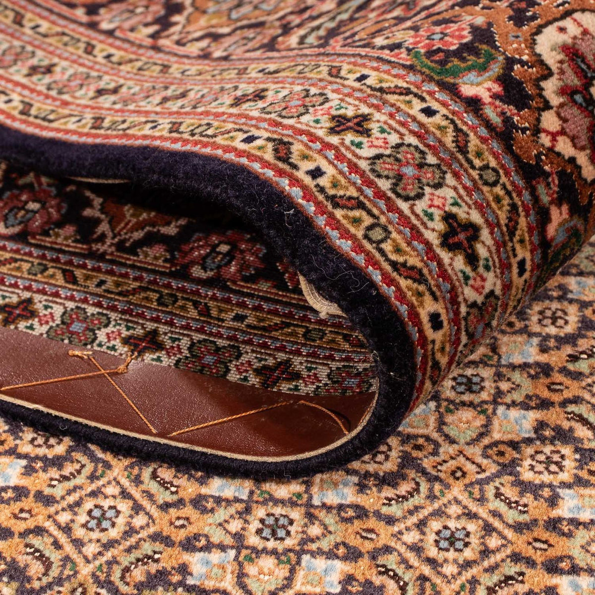 Tapis persan - Tabriz - Royal - 202 x 150 cm - marron