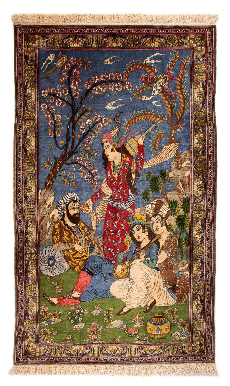 Tapis persan - Tabriz - Royal - 198 x 117 cm - multicolore