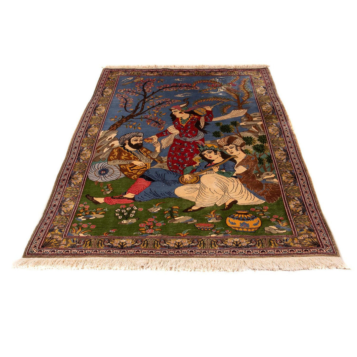 Tapis persan - Tabriz - Royal - 198 x 117 cm - multicolore