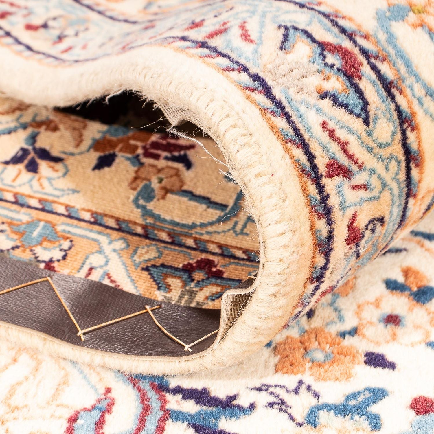 Tapis persan - Nain - Royal - 307 x 199 cm - beige