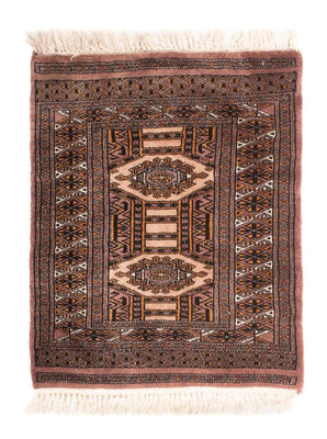 Tapis Pakistani - 77 x 61 cm - marron