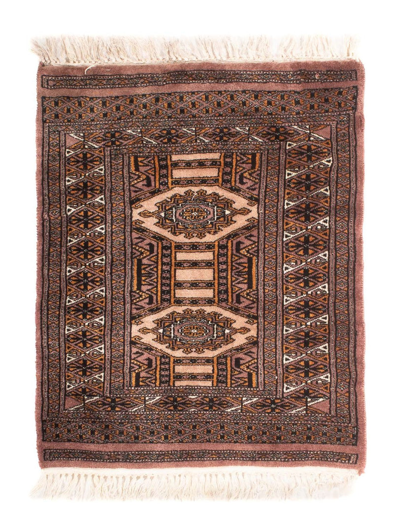 Tapis Pakistani - 77 x 61 cm - marron