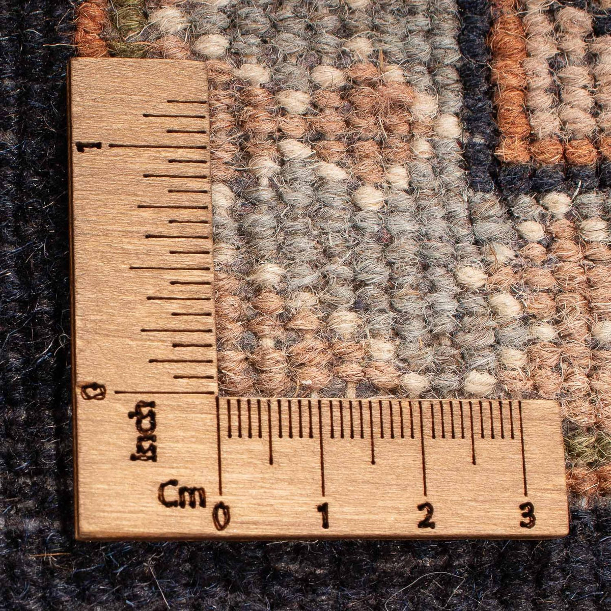 Tapis oriental - Bidjar - Indus - 306 x 254 cm - bleu foncé