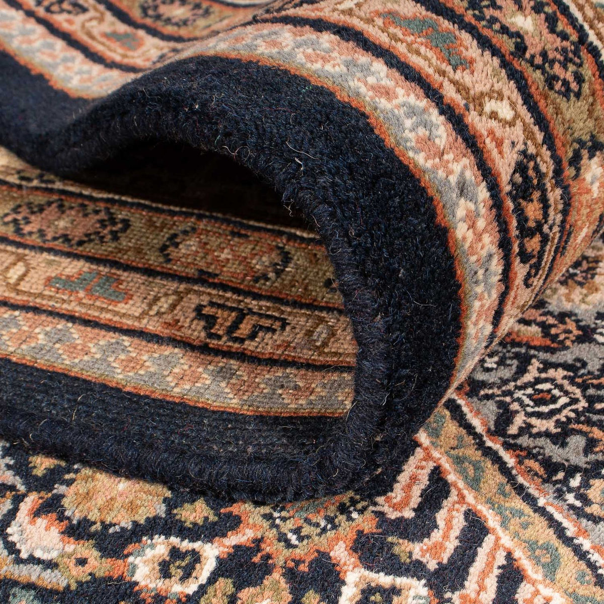 Tapis oriental - Bidjar - Indus - 306 x 250 cm - bleu foncé