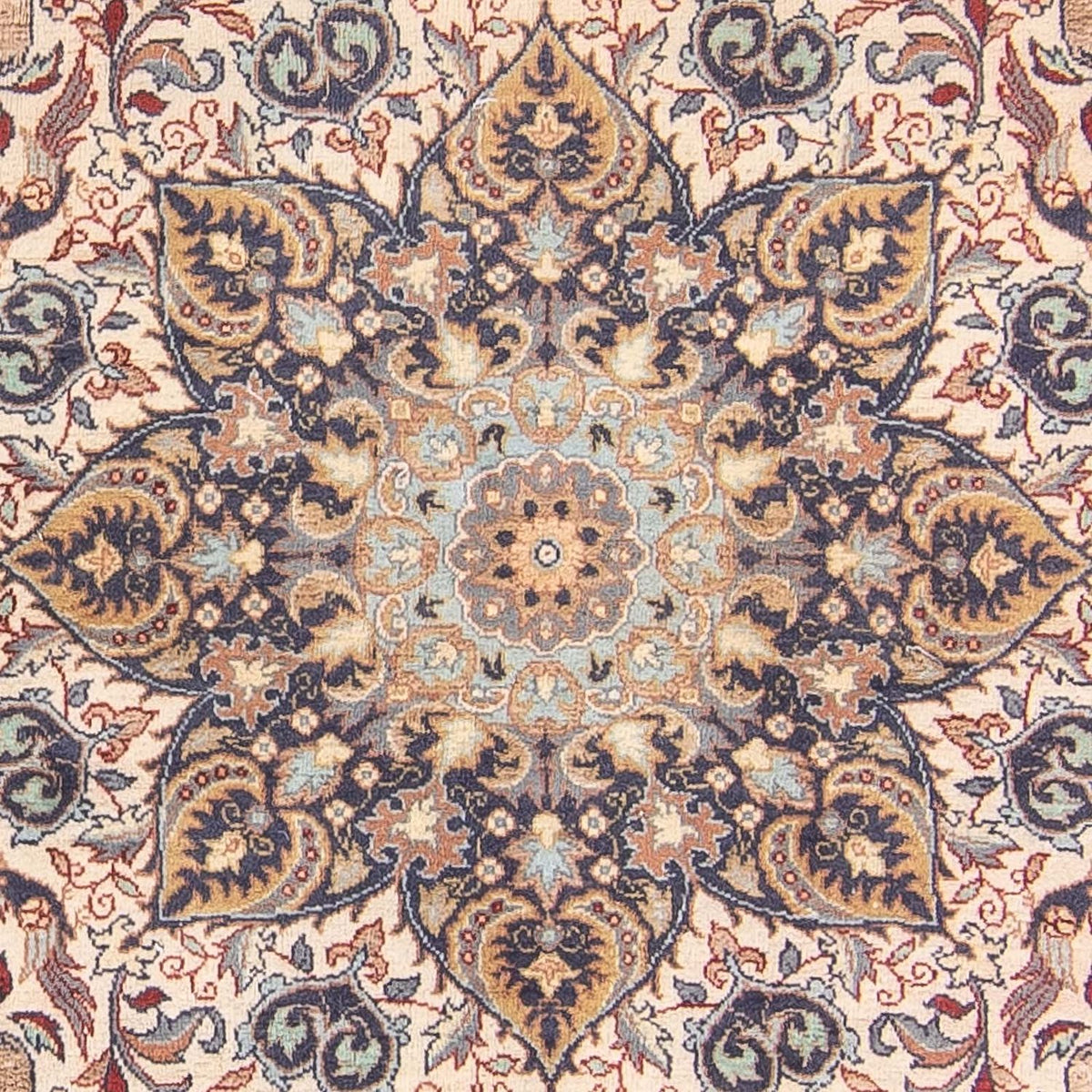 Tapis oriental - Indus - 223 x 140 cm - marron clair