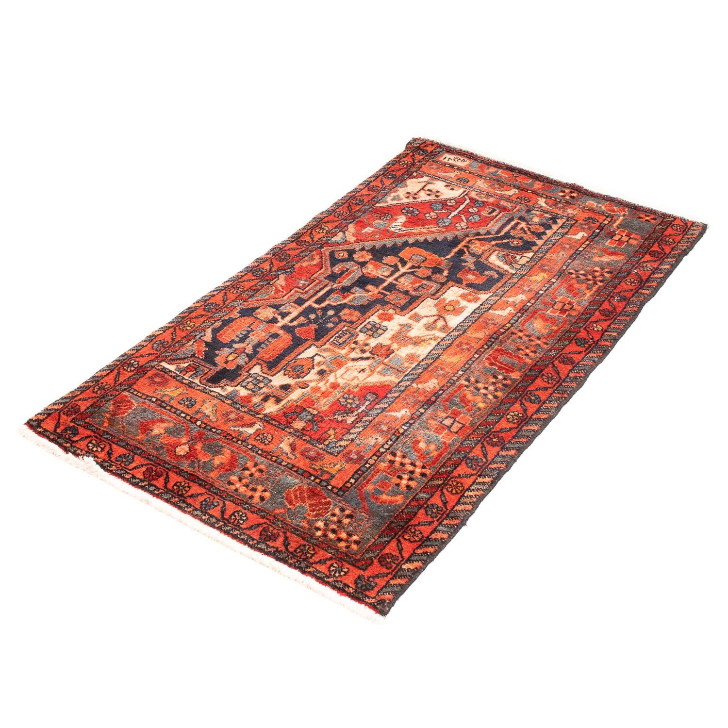 Tapis persan - Nomadic - 127 x 71 cm - multicolore
