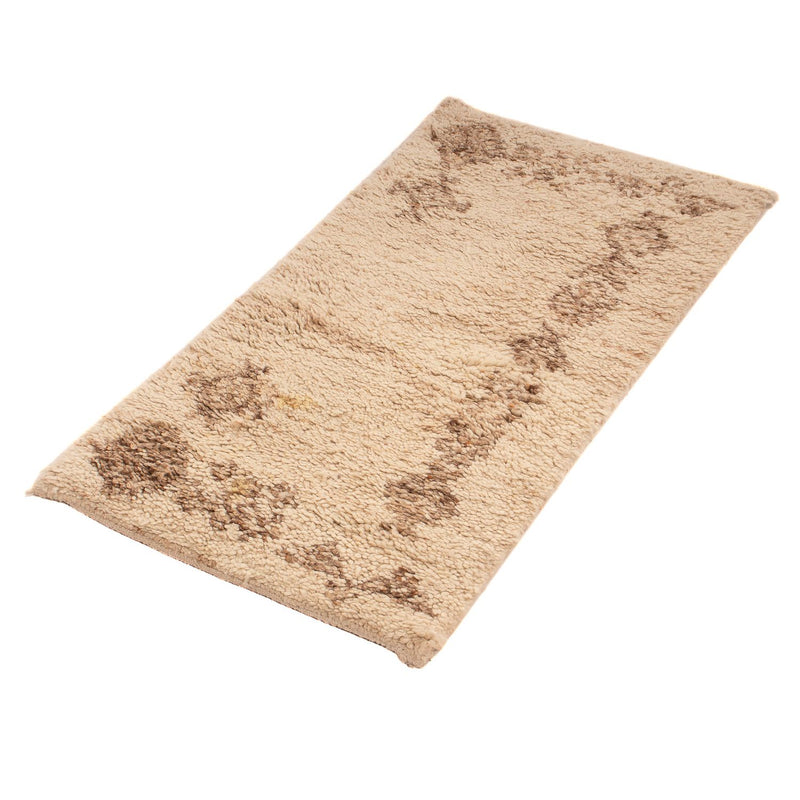 Tapis berbère - 100 x 52 cm - beige
