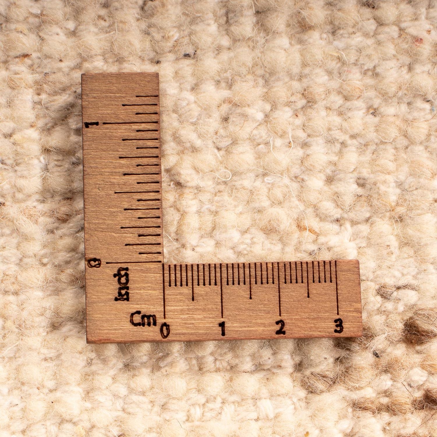 Tapis berbère - 100 x 52 cm - beige
