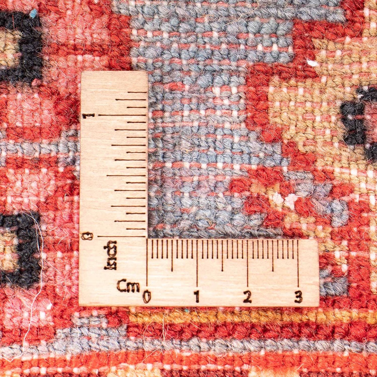 Tapis persan - Nomadic carré  - 114 x 96 cm - multicolore