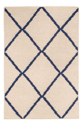 Tapis Kelim - Tendance - 90 x 60 cm - beige