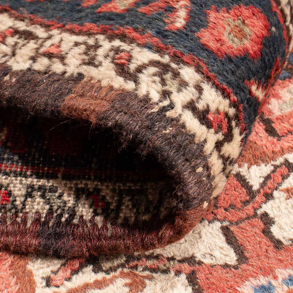 Tapis persan - Nomadic - 110 x 70 cm - rouille