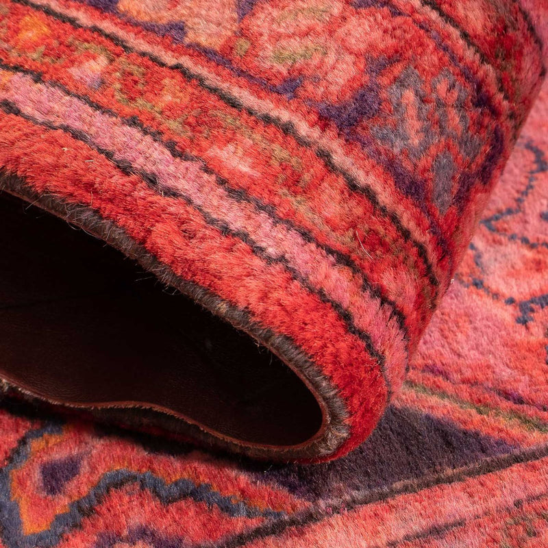 Tapis persan - Nomadic - 84 x 55 cm - rouge clair