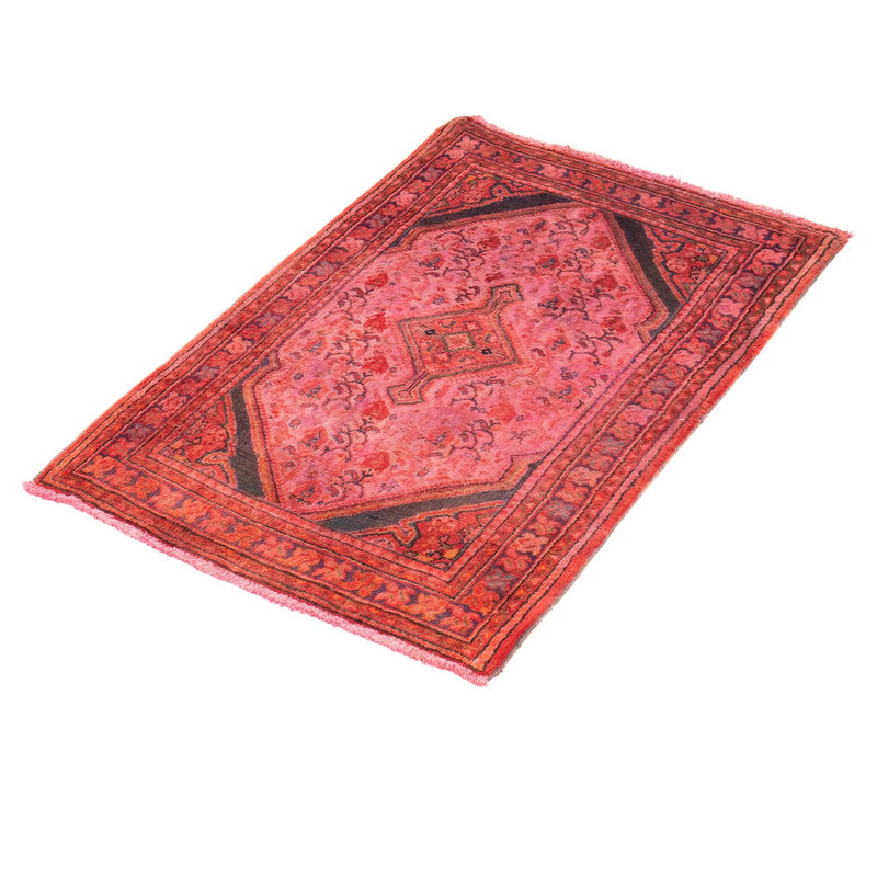 Tapis persan - Nomadic - 84 x 55 cm - rouge clair