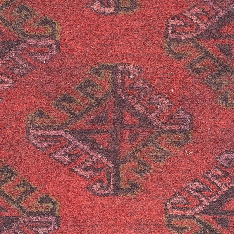 Tapis Turkaman - 84 x 66 cm - rouge foncé