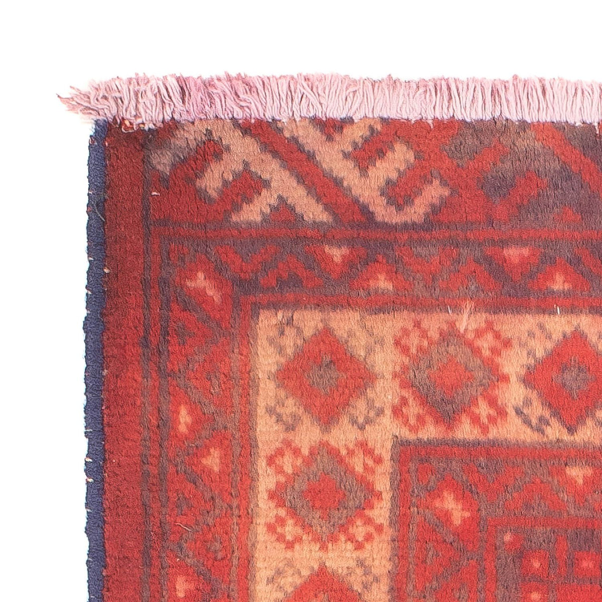 Tapis Turkaman - 85 x 67 cm - rouge