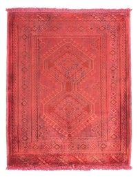 Tapis Pakistani - 89 x 68 cm - rouge
