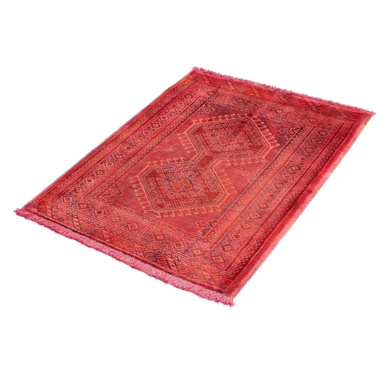 Tapis Pakistani - 89 x 68 cm - rouge