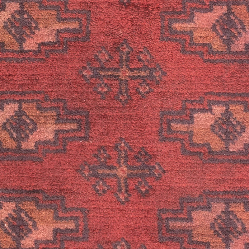 Tapis Pakistani - 86 x 60 cm - rouge foncé
