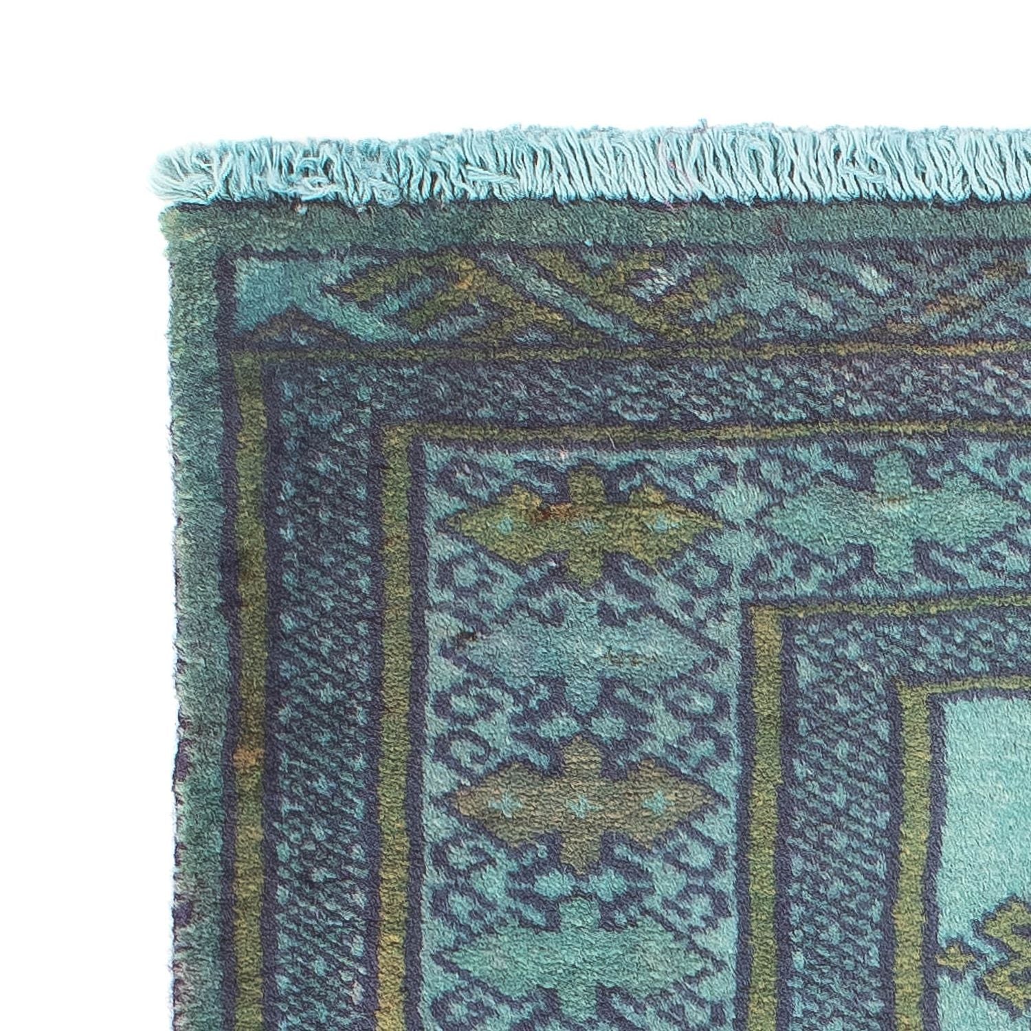 Tapis Pakistani - 92 x 64 cm - bleu clair