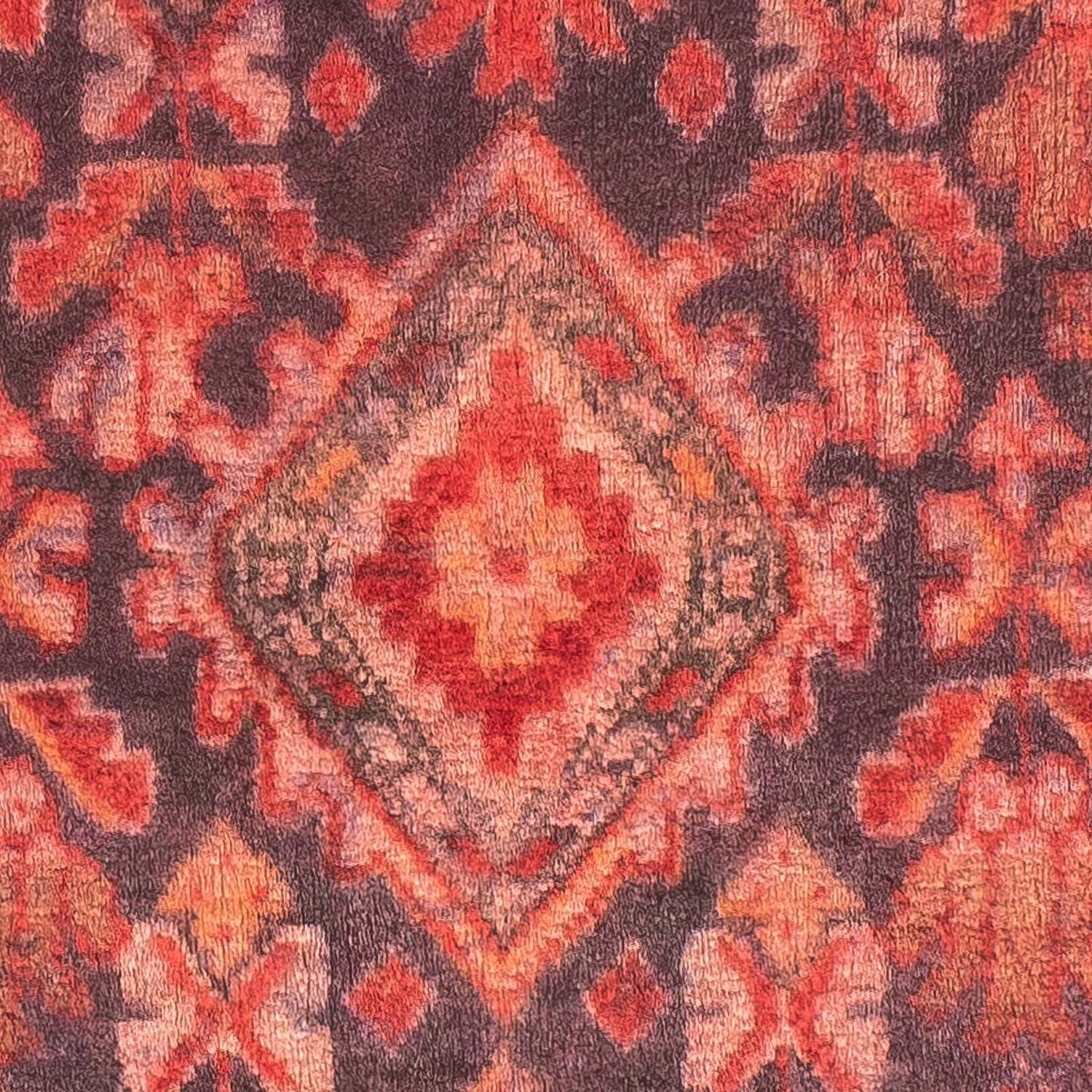 Tapis persan - Nomadic - 104 x 67 cm - rouge clair