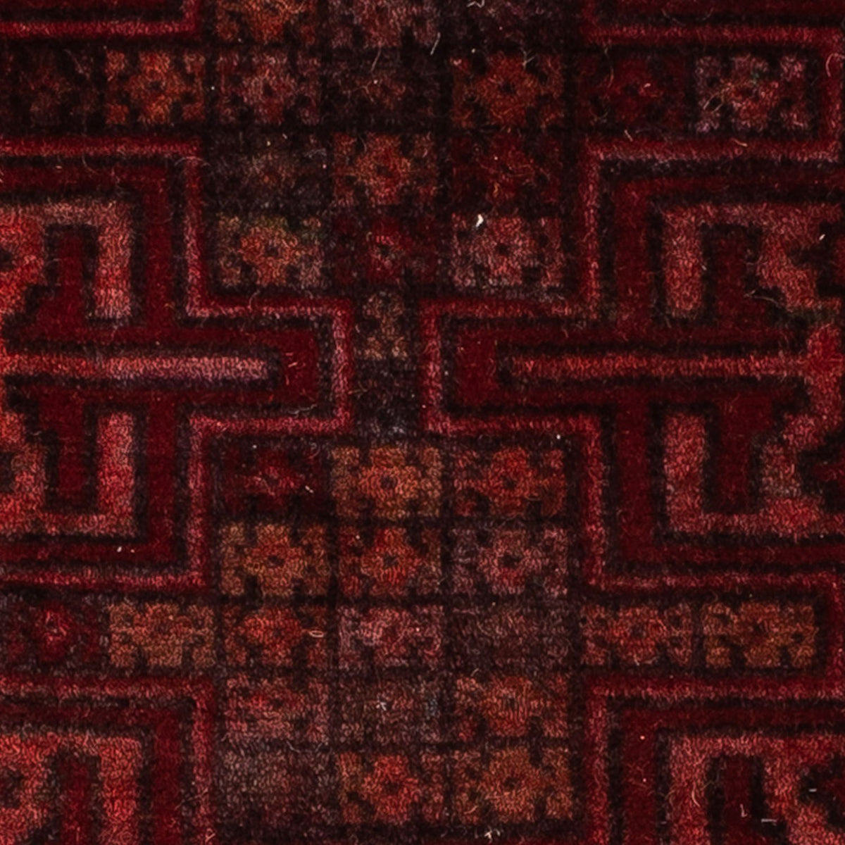 Tapis Pakistani - 76 x 56 cm - rouge clair