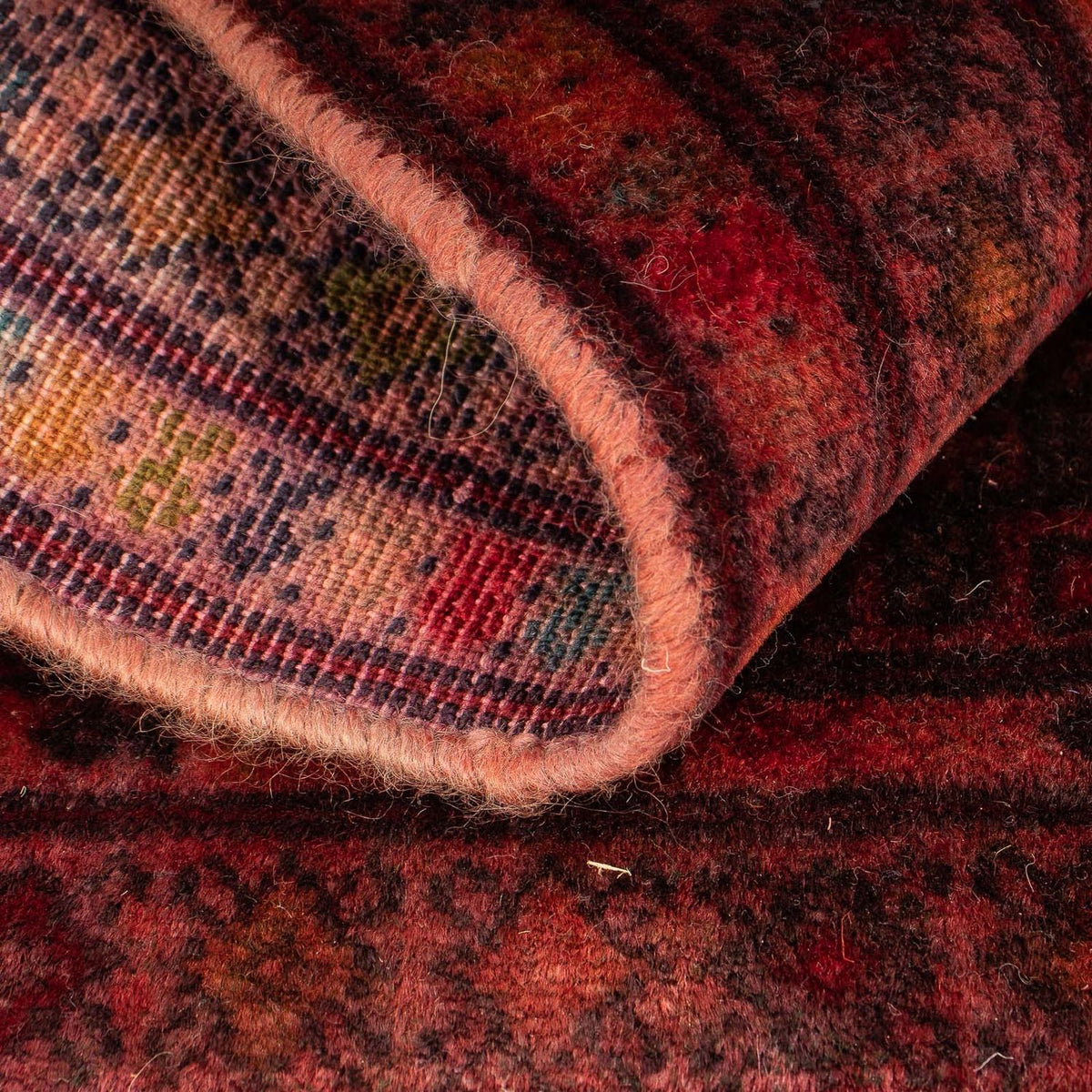 Tapis Pakistani - 76 x 56 cm - rouge clair