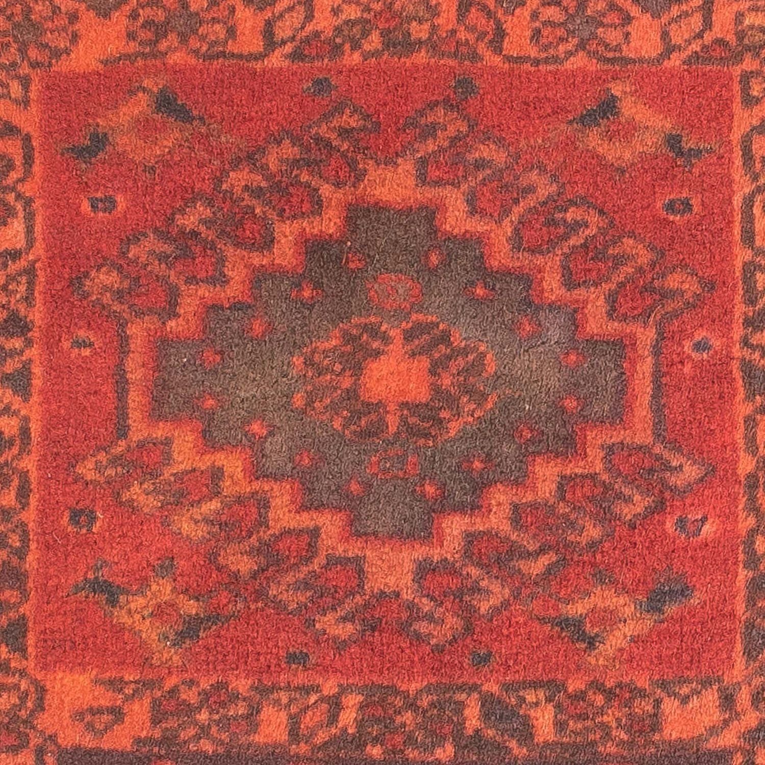 Tapis persan - Nomadic - 100 x 60 cm - rouge foncé