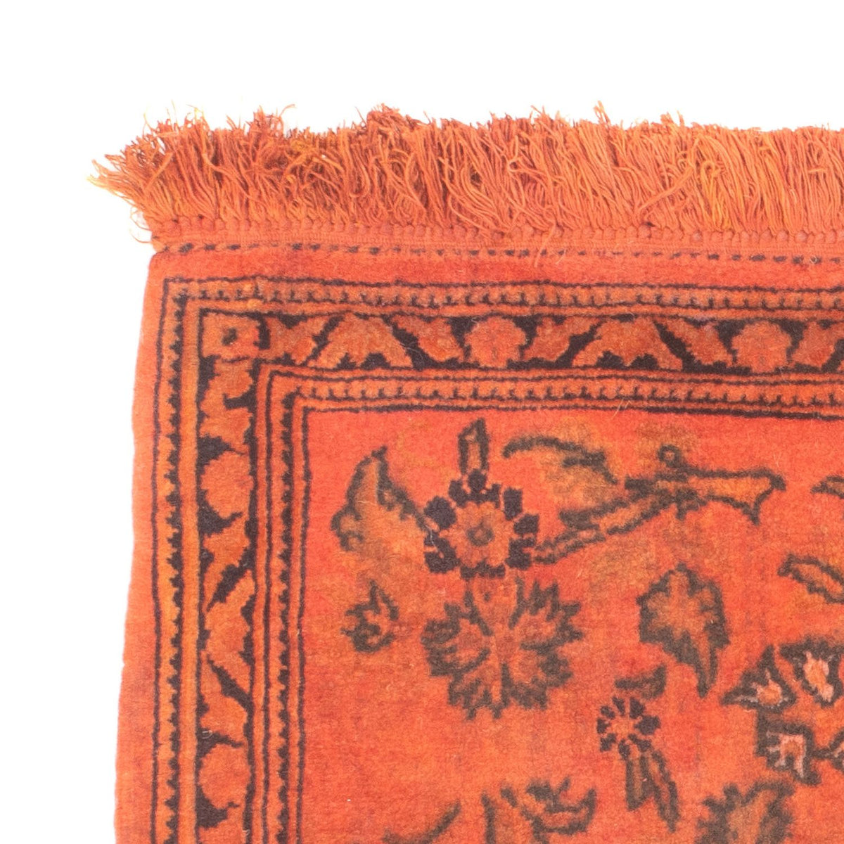 Tapis persan - Keshan - 86 x 62 cm - rouille