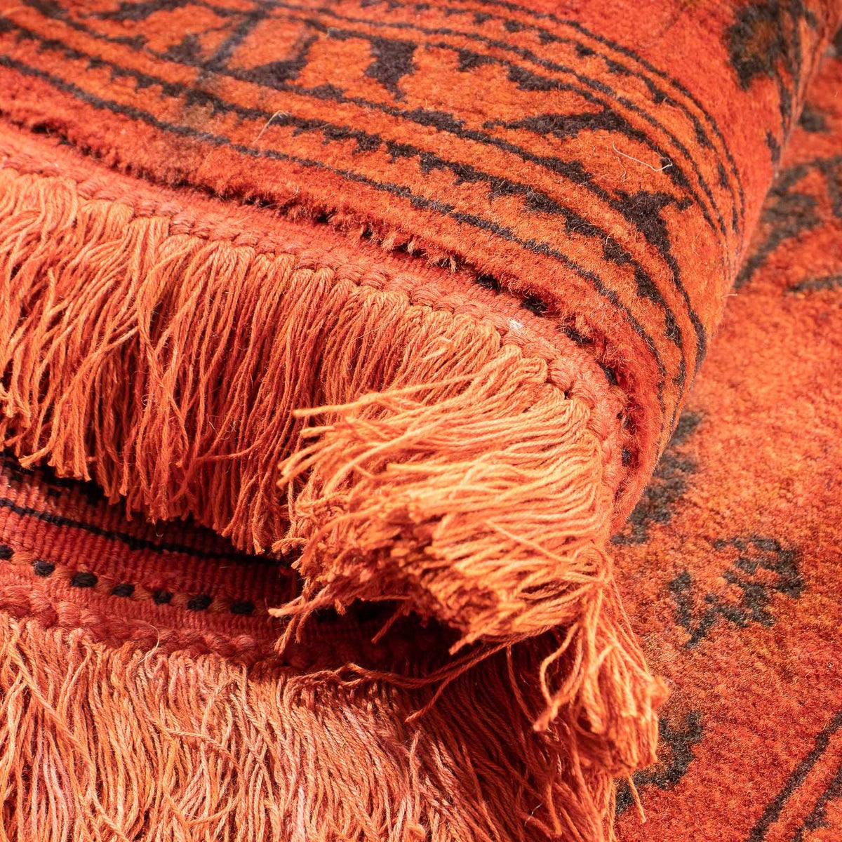 Tapis persan - Keshan - 86 x 62 cm - rouille