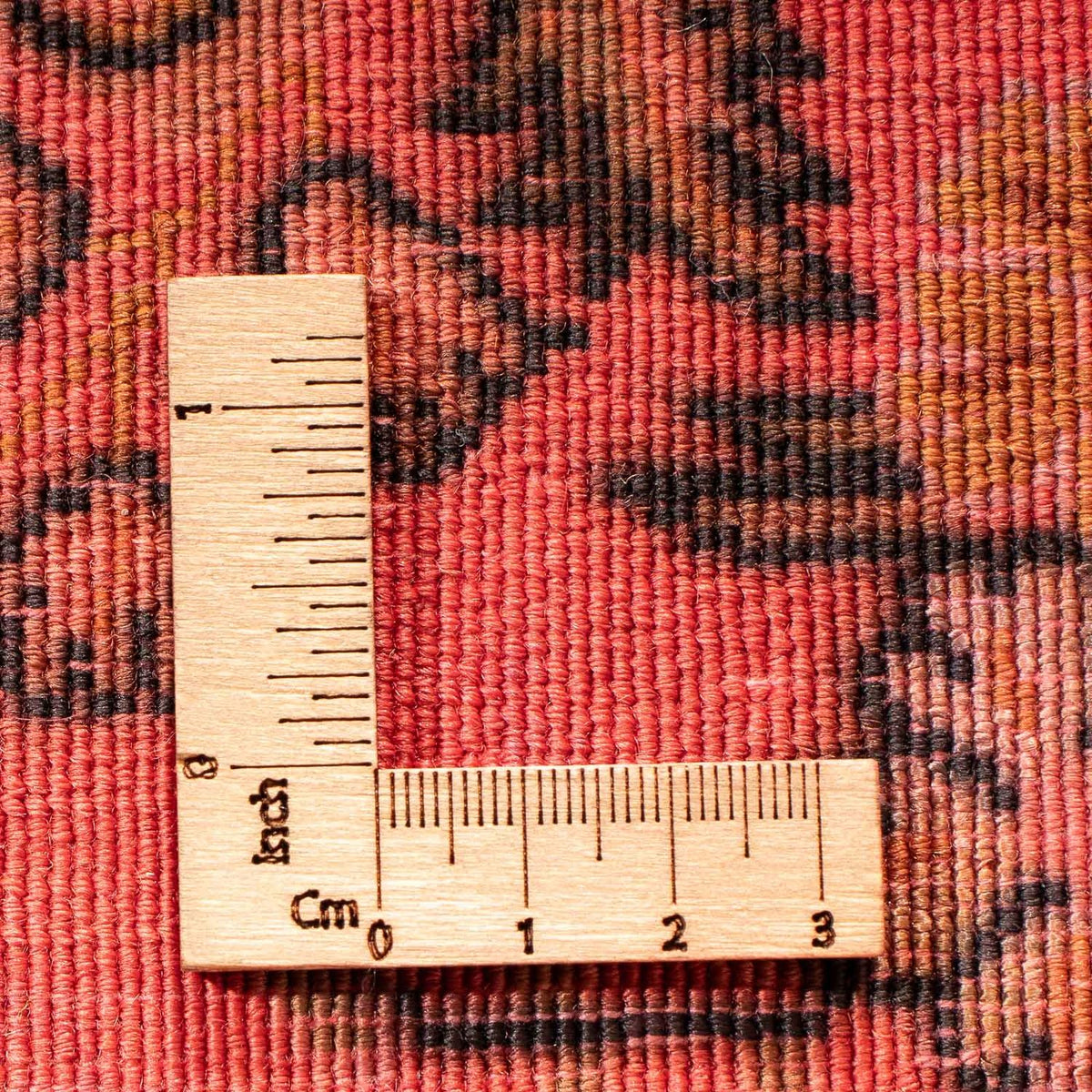 Tapis persan - Keshan - 86 x 62 cm - rouille