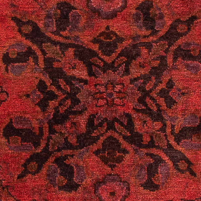Tapis persan - Classique - 96 x 65 cm - rouge foncé