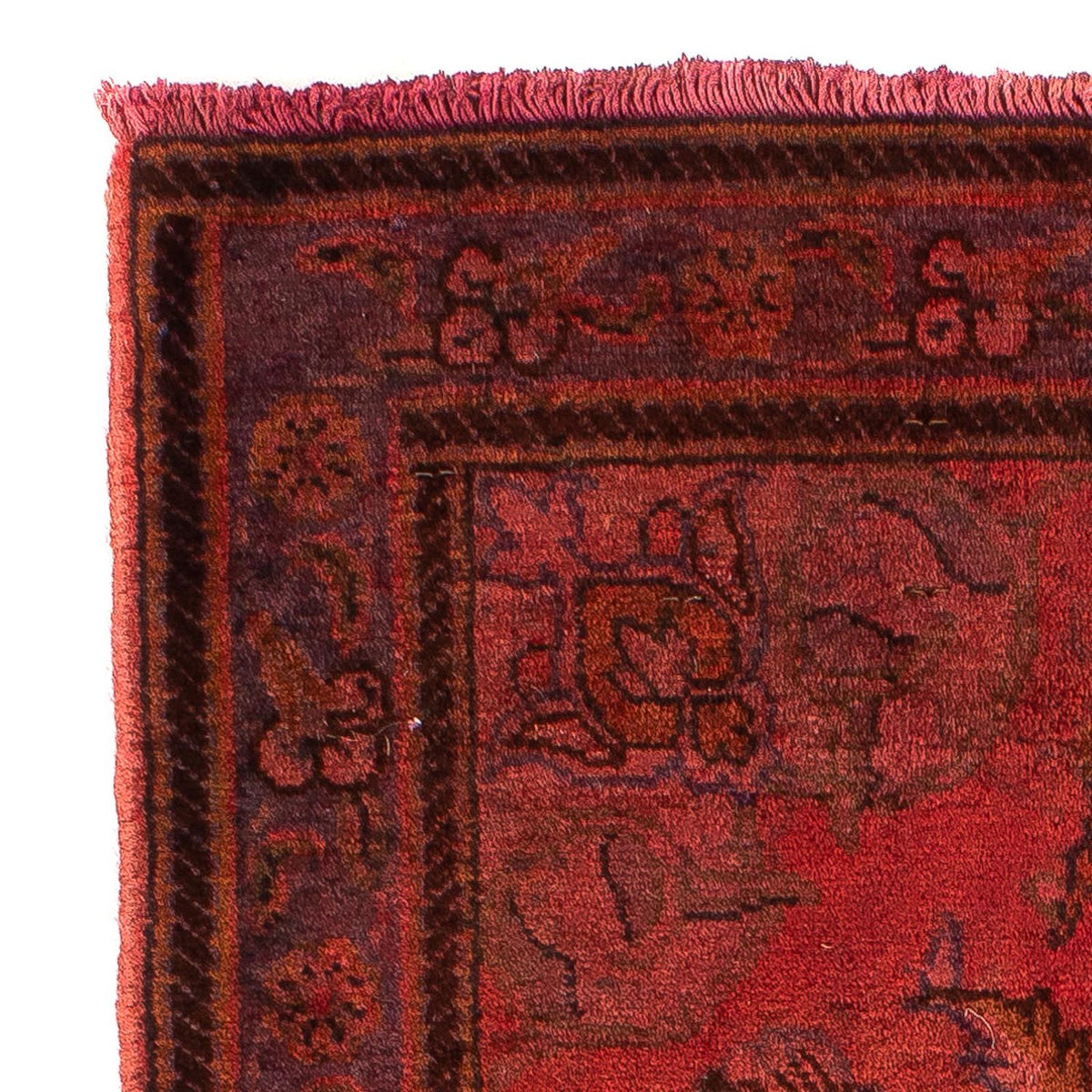 Tapis persan - Classique - 96 x 65 cm - rouge foncé