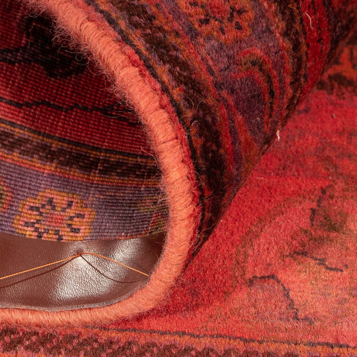 Tapis persan - Classique - 96 x 65 cm - rouge foncé